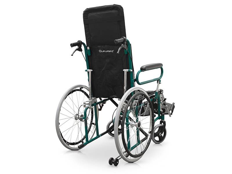 Scaun cu rotile cu tetieră și suport pentru picioare