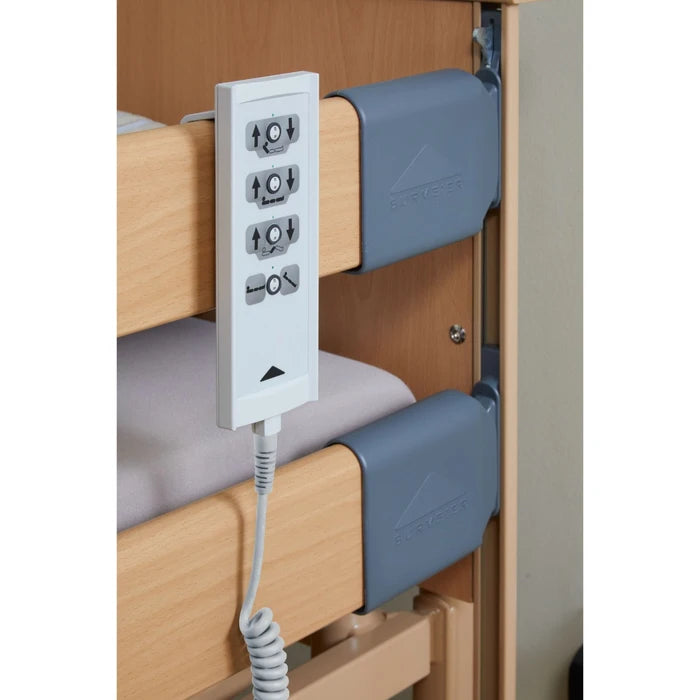 Pat medical electric, Burmeier Daliecon, reglabil, natur + gri, 90 x 200 cm