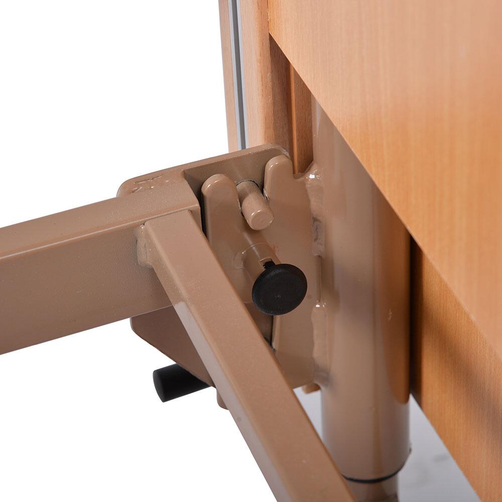 Pat pentru ingrijire acasa, electric, ortopedic, telecomanda cu dispozitiv Nurse Lock, 4 sectiuni, 4 roti franate, motor cu 5 functii