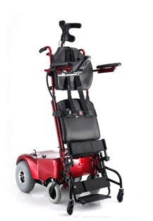 Fotoliu rulant cu actionare electrica si ridicare la verticala