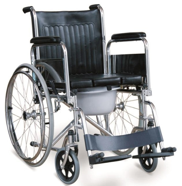 Fotoliu rulant cu toaleta DrHappy JL609