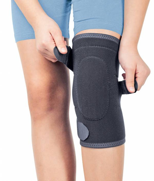 Orteză Junior mobilă pentru genunchi cu protecție patelară