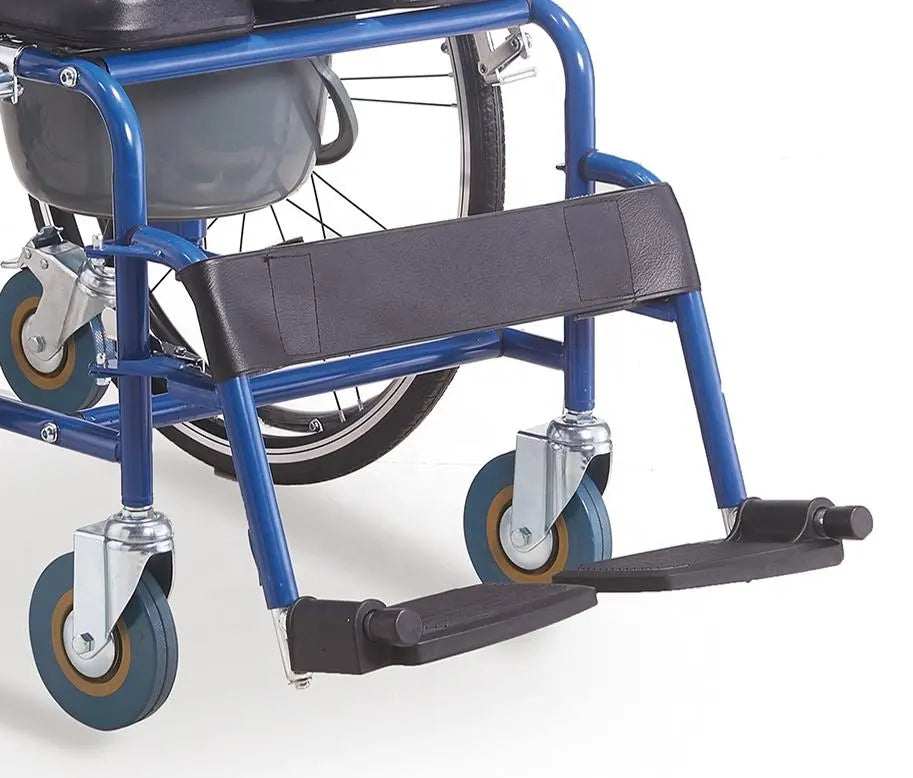 Scaun cu rotile commode / Toaletă portabilă spitalicească cu roți – Model JL6928