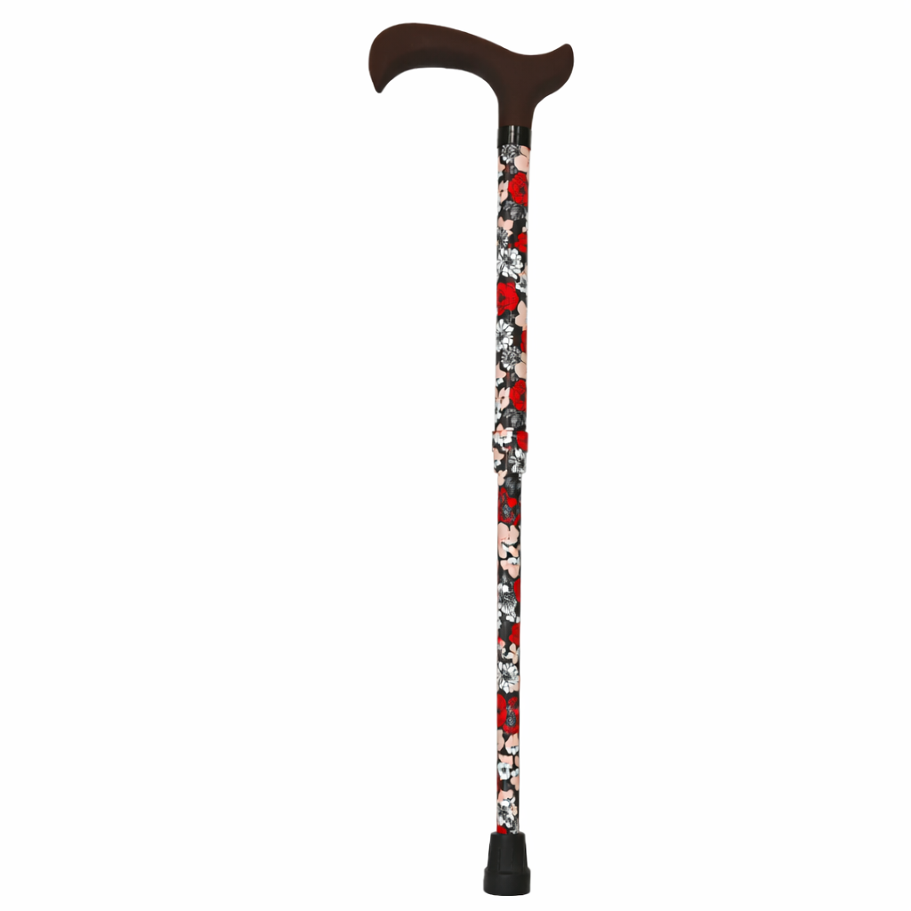 Baston pliabil Herdegen Floral 255823 – reglabil, ușor, elegant