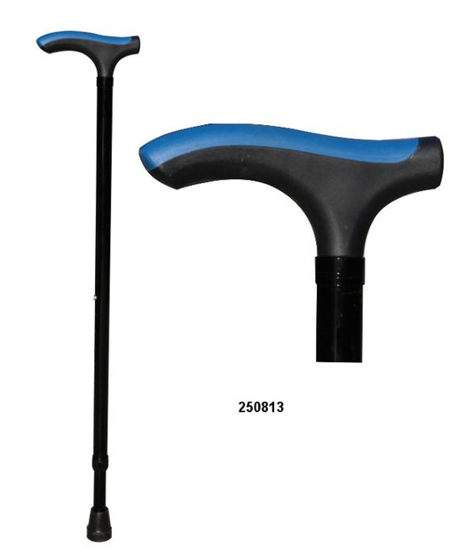 Baston cu insertie de elastomer