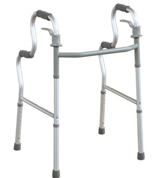 Cadru de mers cu doua perechi de manere