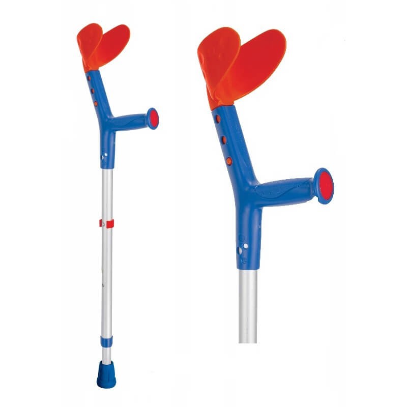 Carja de antebrat pediatrica rosu-albastru, pentru copii, Herdegen, 1 buc