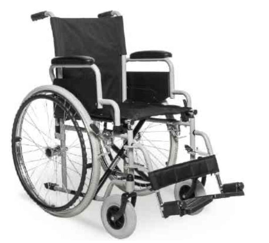 Fotoliu rulant din otel