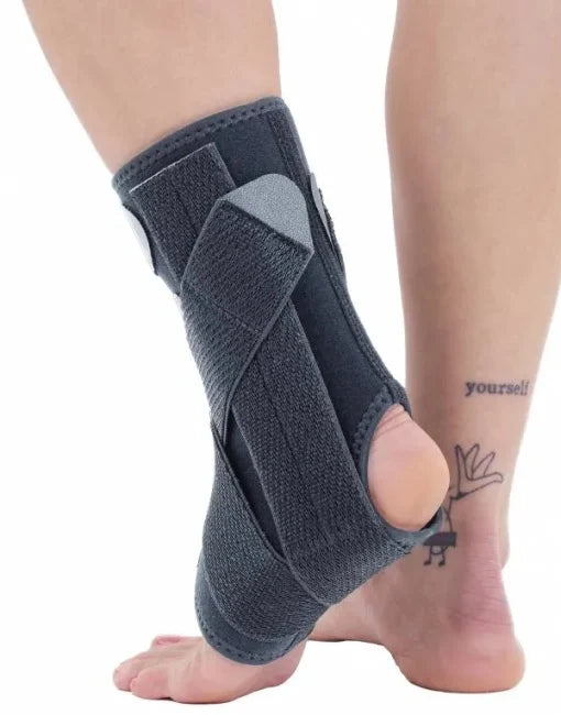 Orteza de glezna mobila cu atele metalice ANKLEFIX SPORT SRT358, marime universala, Triamed