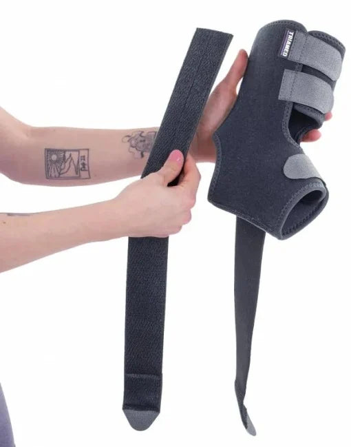 Orteza de glezna mobila cu atele metalice ANKLEFIX SPORT SRT358, marime universala, Triamed