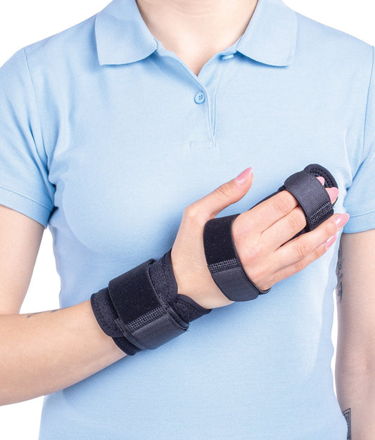Orteză de încheietura mâinii mână deget fixă M FINGER