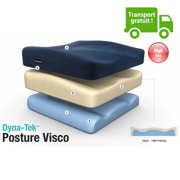 Perna antiescare Dyna-Tek Posture Visco