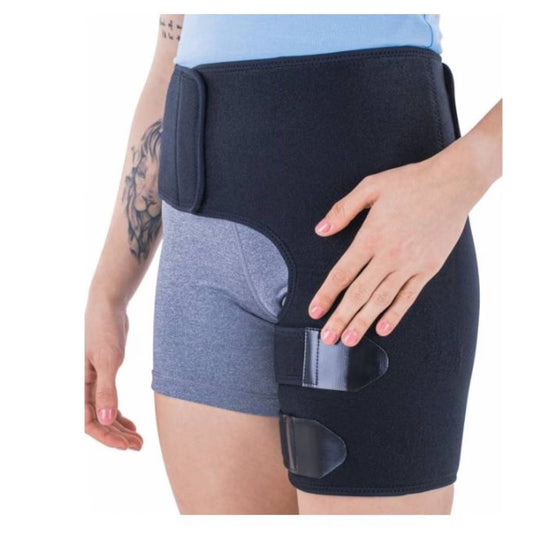 Orteza de sold Triasport Hipsport, SRT353, Marime universala, Negru