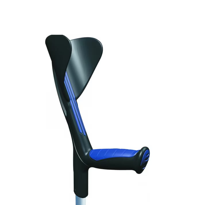 Cârjă antebraț Advance albastră cu Pivoflex 200913