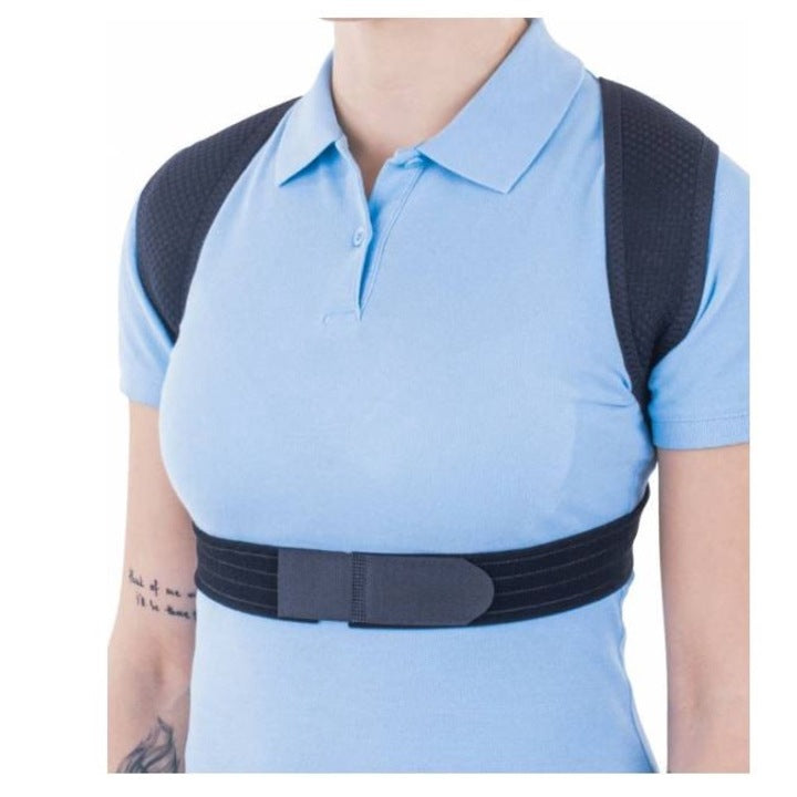 Orteza toracica rigida Triasport, SRT147, Marime universala, Negru