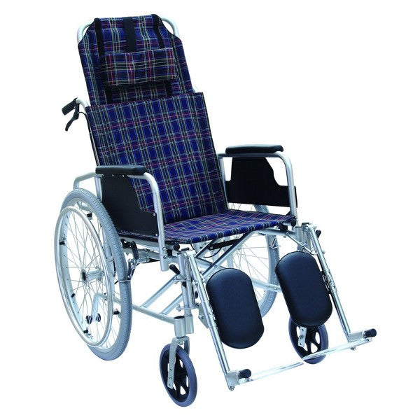 Scaun cu rotile spatar, suporti picioare reglabili