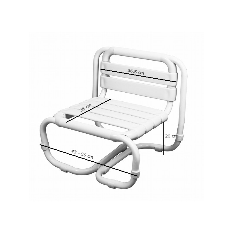 Scaun pentru baie cu scufundare in cada Herdegen